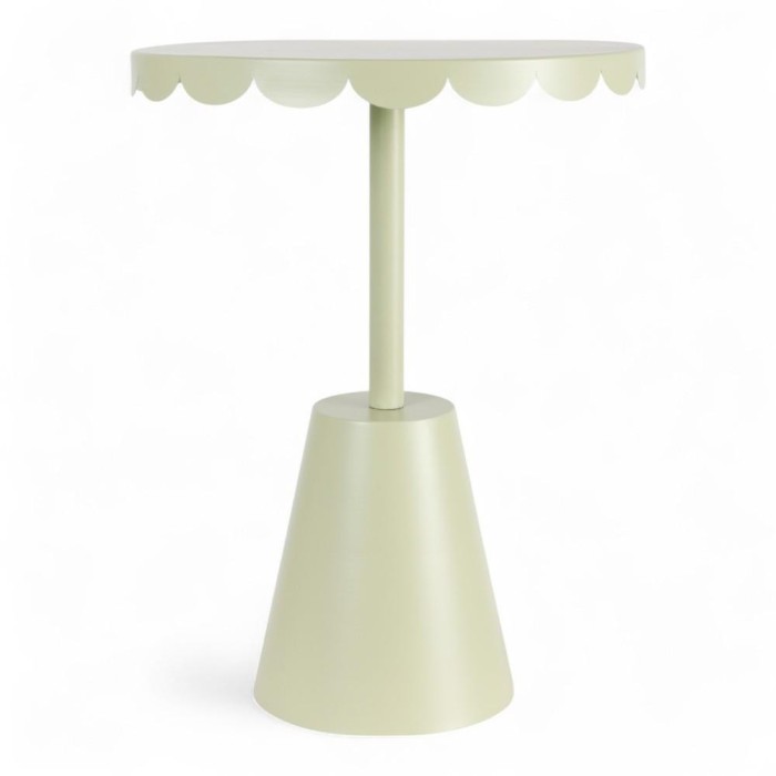 TAVOLINO METALLO CM.40X51 VERDE